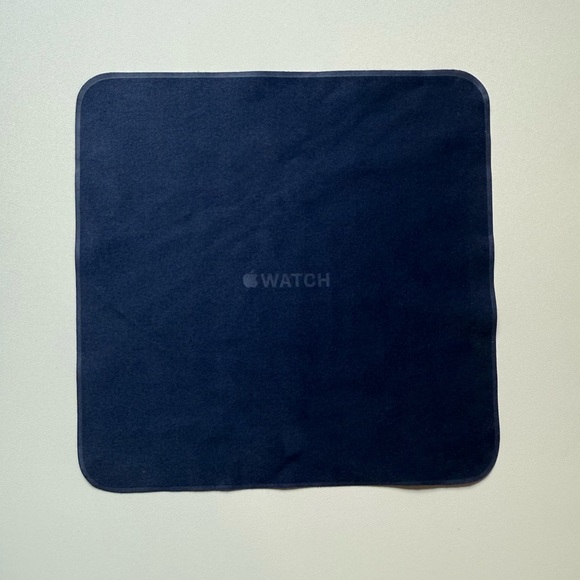 [Apple] NWOT Apple Watch Blue Polishing Cloth